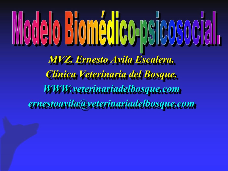 Modelo biomdico-psicosocial