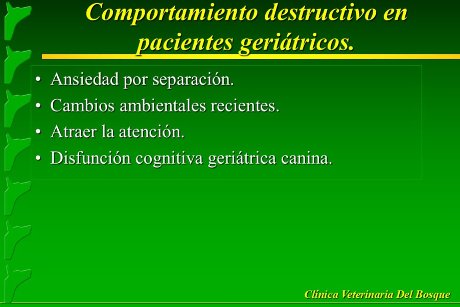 Problemas conductuales en el paciente geritrico