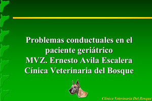 Problemas conductuales en el paciente geritrico