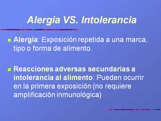 Alergia alimentaria