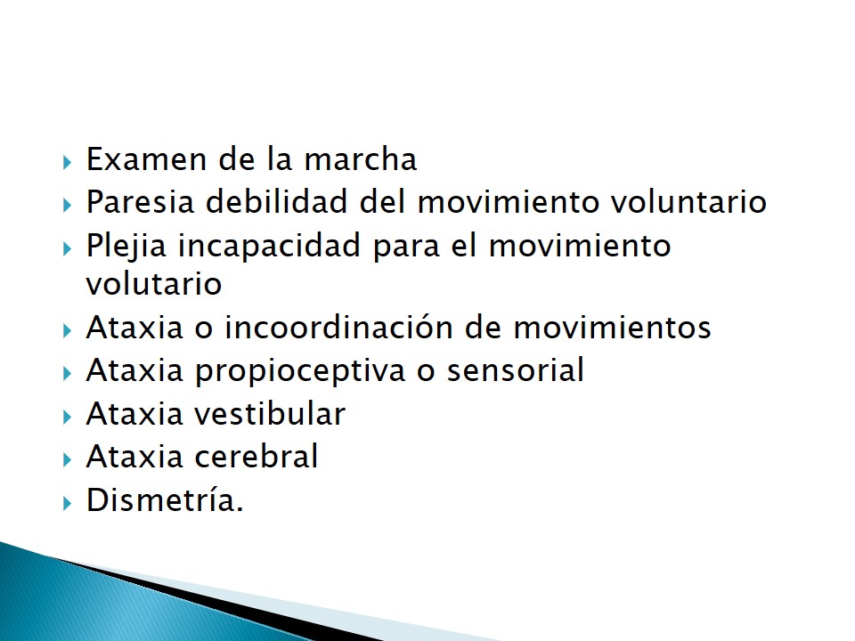 Examen neurolgico