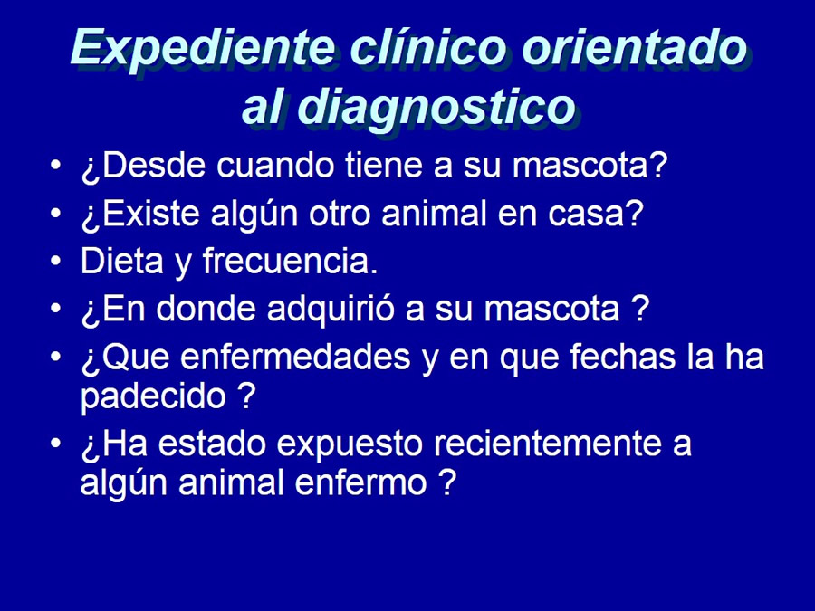 Expediente Clnico Orientado al Diagnostico