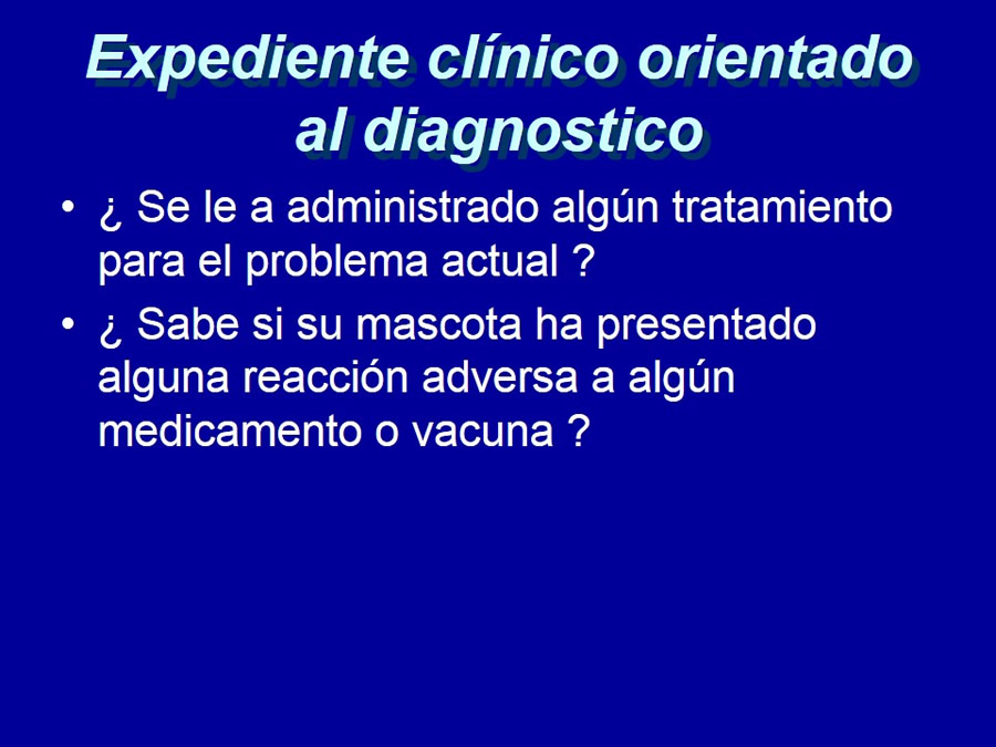 Expediente Clnico Orientado al Diagnostico