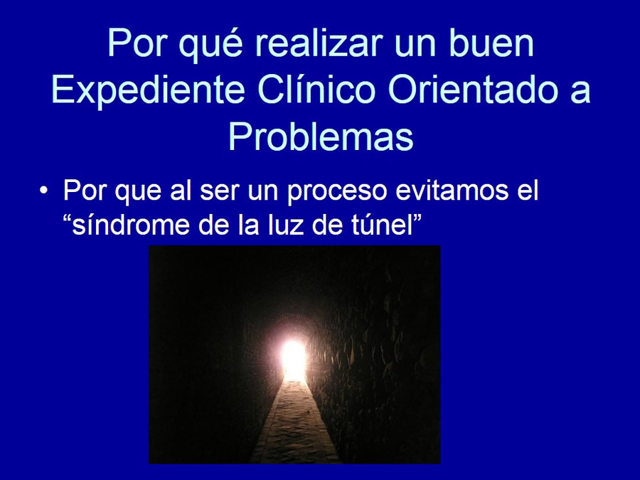 Expediente Clnico Orientado al Diagnostico