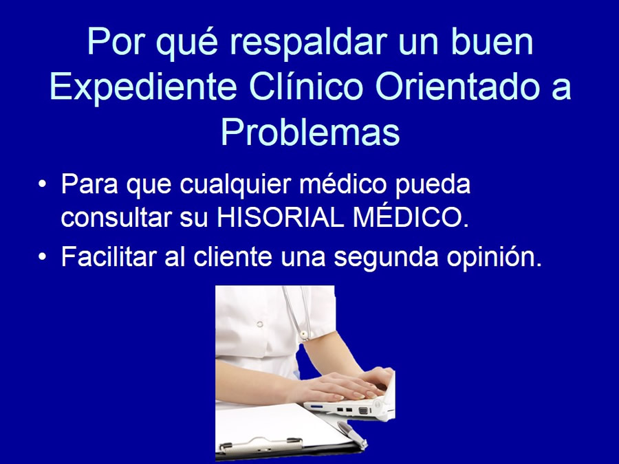 Expediente Clnico Orientado al Diagnostico