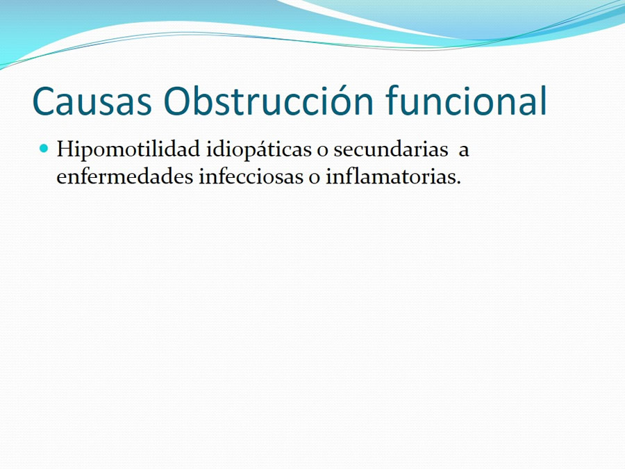 Obstruccin intestinal