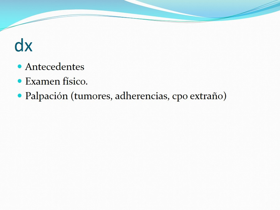 Obstruccin intestinal