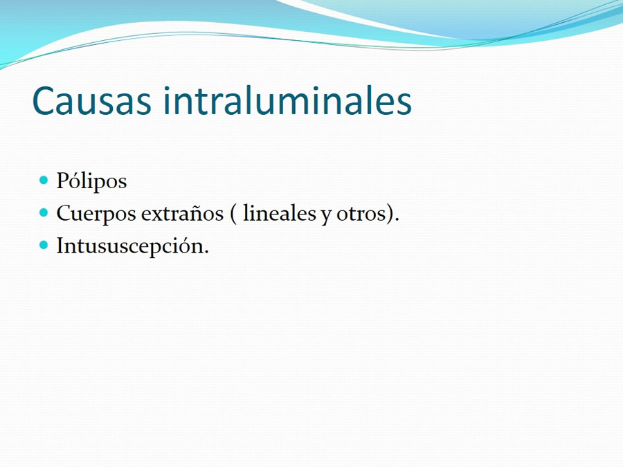 Obstruccin intestinal