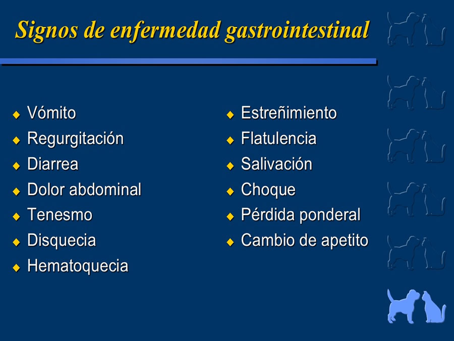 Algunos casos de trastornos gastroentericos