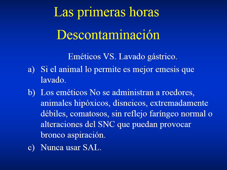 Urgencias Toxicolgicas Veterinarias