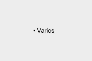 Factor de Transferencia Varios